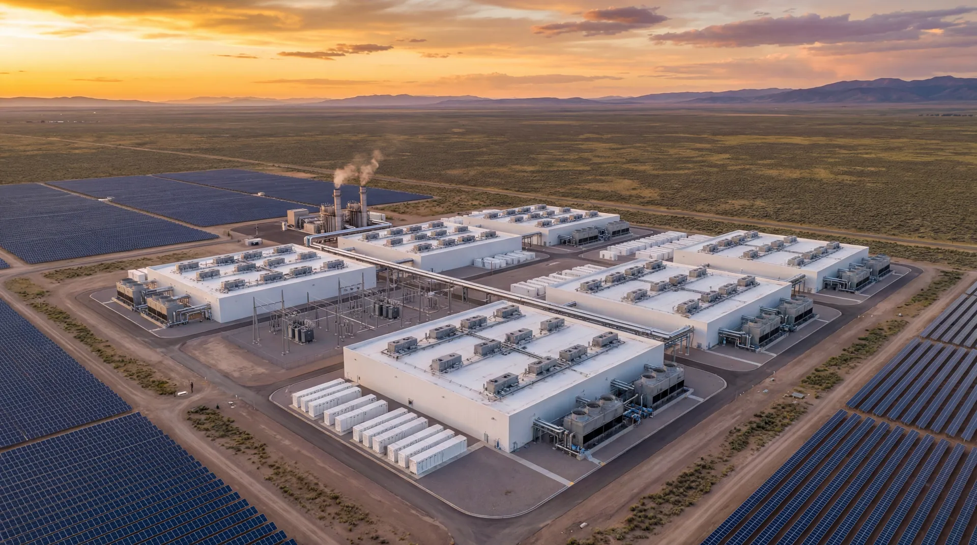 Creekstone Energy hyperscale data center campus